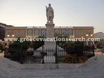 Dionysios Solomos Statue